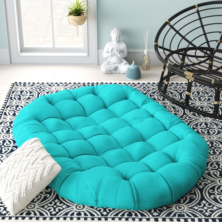 Outdoor oversized best sale double papasan cushion